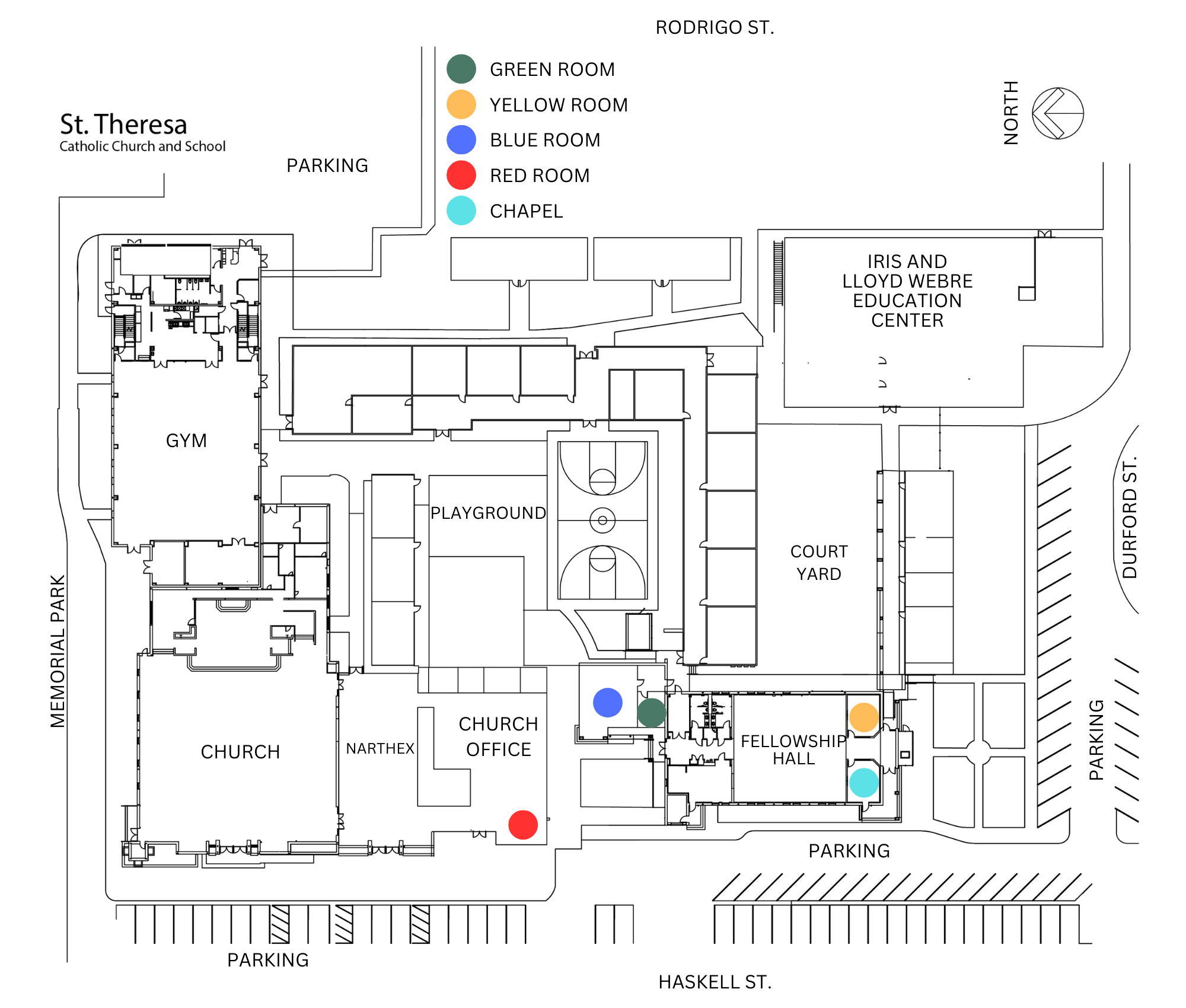 Parish Campus St. Theresa Catholic Church Houston, TX